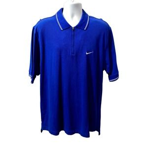 Vintage Nike Size XL Men's Active Golf Polo Shirt Short 24x32